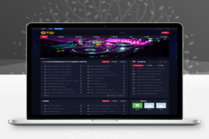 Cscms v4.1 dj95风格模板 7idj整站程序